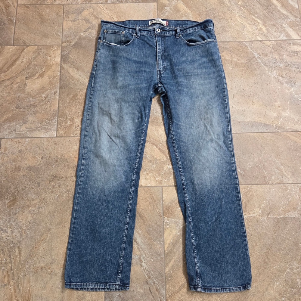 Levis 559 Relaxed Straight Leg Jeans Mens Size 38x32 Blue Denim Casual